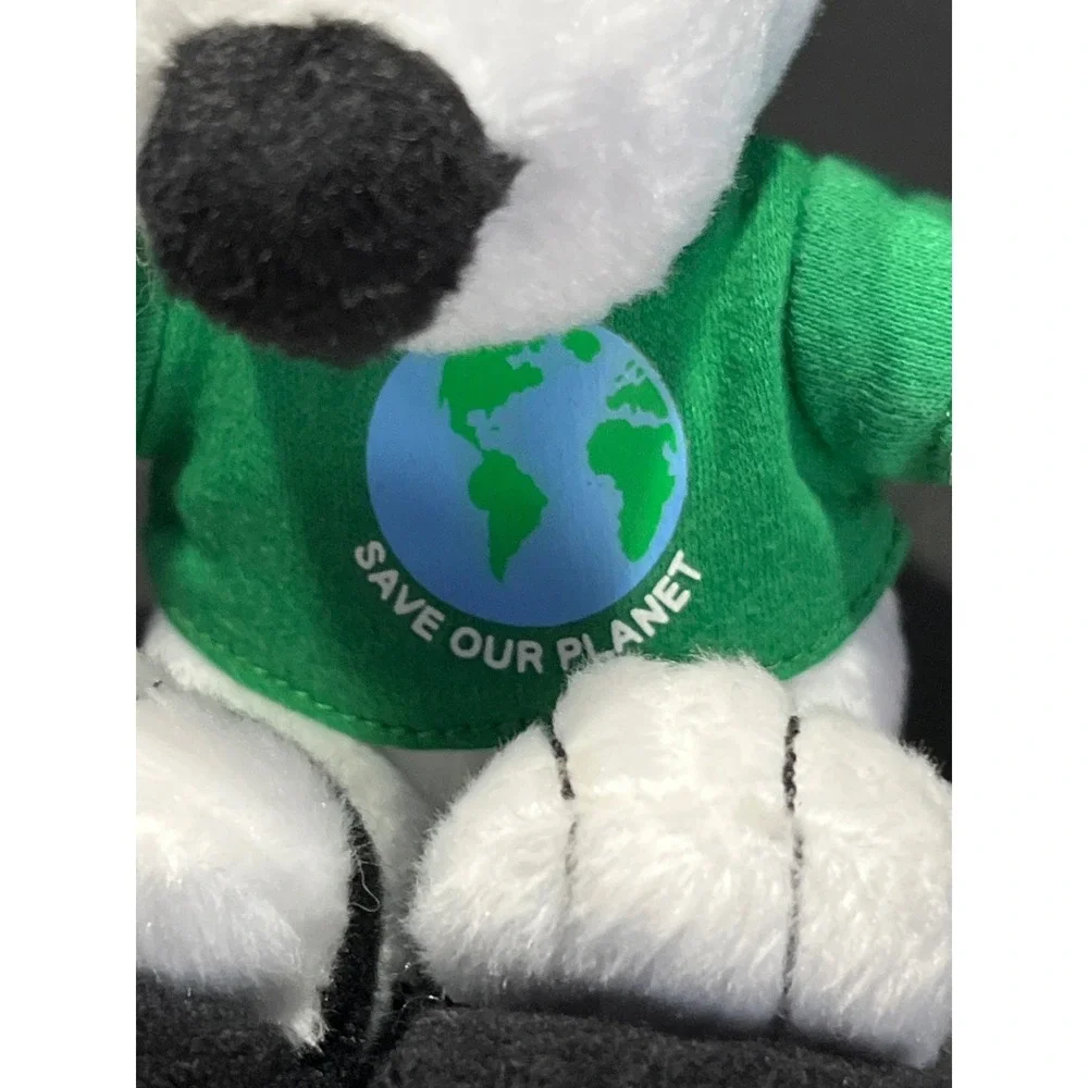 Peanuts Snoopy MetLife Plush Save Our Planet Earth Green Shirt 6 Inch Toy